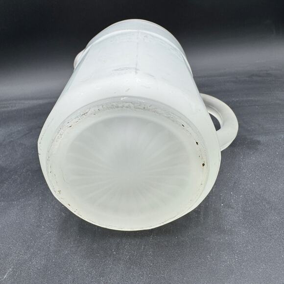 Vintage Hazel Atlas Satin Glass Pitcher - Picture 5 of 6